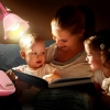 Lampka biurkowa kwiatek LED z ochroną oczu - Klips